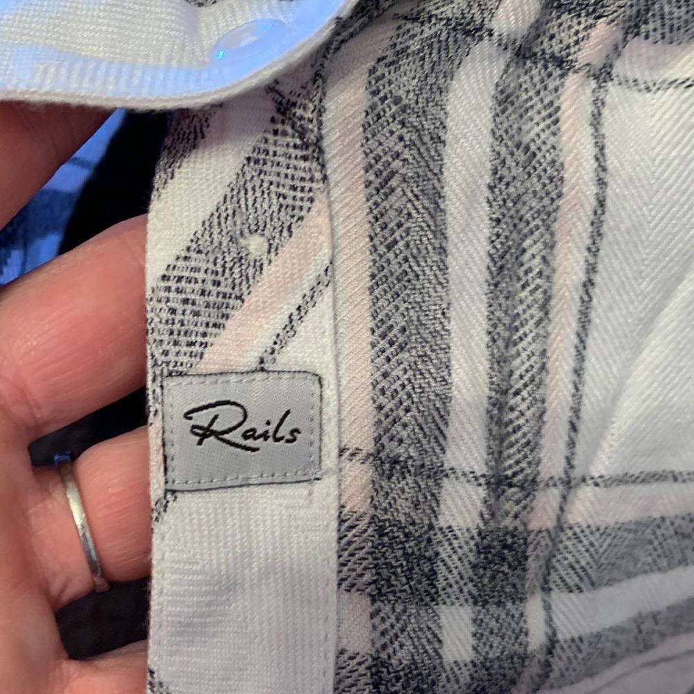 Rails Hunter Plaid Shirt - Size Small - image 7